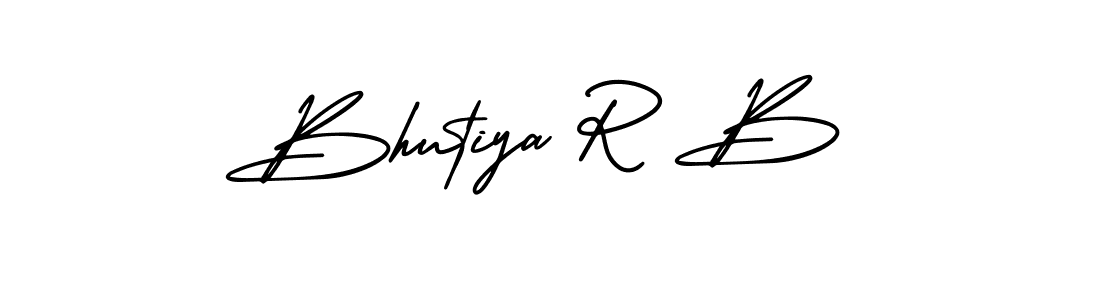 Also we have Bhutiya R B name is the best signature style. Create professional handwritten signature collection using AmerikaSignatureDemo-Regular autograph style. Bhutiya R B signature style 3 images and pictures png