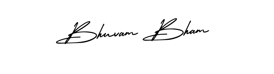 Make a beautiful signature design for name Bhuvam Bham. Use this online signature maker to create a handwritten signature for free. Bhuvam Bham signature style 3 images and pictures png