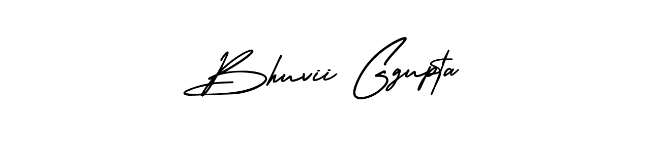 Design your own signature with our free online signature maker. With this signature software, you can create a handwritten (AmerikaSignatureDemo-Regular) signature for name Bhuvii Ggupta. Bhuvii Ggupta signature style 3 images and pictures png