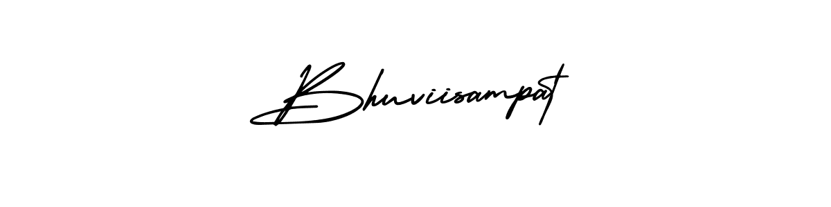 Bhuviisampat stylish signature style. Best Handwritten Sign (AmerikaSignatureDemo-Regular) for my name. Handwritten Signature Collection Ideas for my name Bhuviisampat. Bhuviisampat signature style 3 images and pictures png
