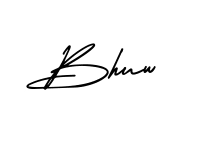 Design your own signature with our free online signature maker. With this signature software, you can create a handwritten (AmerikaSignatureDemo-Regular) signature for name Bhuw. Bhuw signature style 3 images and pictures png