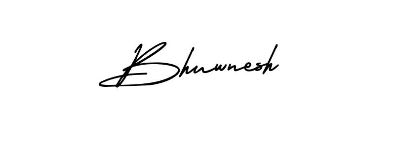 if you are searching for the best signature style for your name Bhuwnesh. so please give up your signature search. here we have designed multiple signature styles  using AmerikaSignatureDemo-Regular. Bhuwnesh signature style 3 images and pictures png