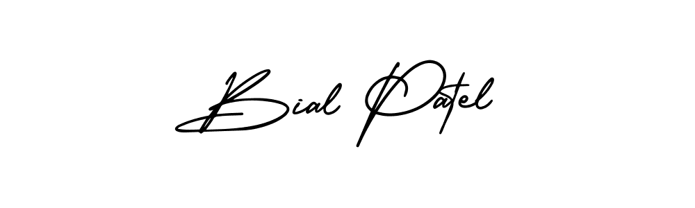 How to make Bial Patel signature? AmerikaSignatureDemo-Regular is a professional autograph style. Create handwritten signature for Bial Patel name. Bial Patel signature style 3 images and pictures png