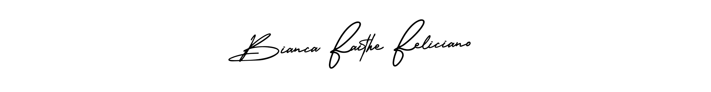 This is the best signature style for the Bianca Faithe Feliciano name. Also you like these signature font (AmerikaSignatureDemo-Regular). Mix name signature. Bianca Faithe Feliciano signature style 3 images and pictures png