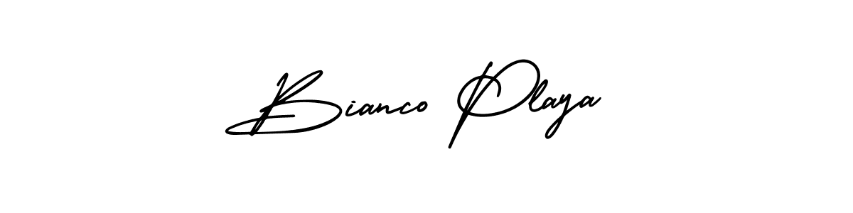 Also we have Bianco Playa name is the best signature style. Create professional handwritten signature collection using AmerikaSignatureDemo-Regular autograph style. Bianco Playa signature style 3 images and pictures png