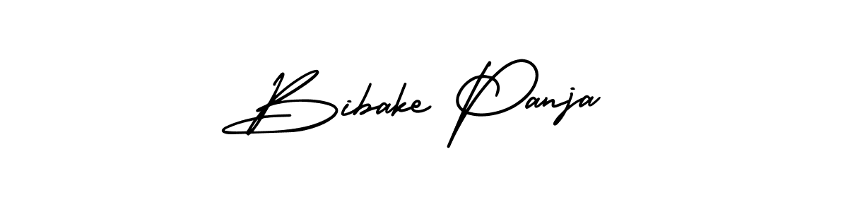 Use a signature maker to create a handwritten signature online. With this signature software, you can design (AmerikaSignatureDemo-Regular) your own signature for name Bibake Panja. Bibake Panja signature style 3 images and pictures png