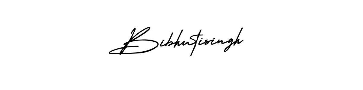 Design your own signature with our free online signature maker. With this signature software, you can create a handwritten (AmerikaSignatureDemo-Regular) signature for name Bibhutisingh. Bibhutisingh signature style 3 images and pictures png