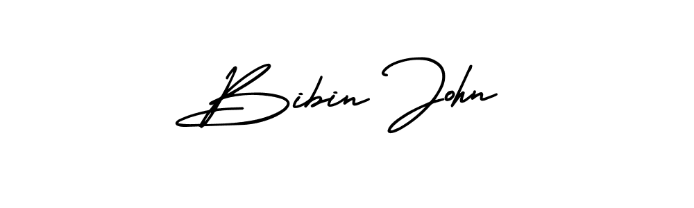 Also we have Bibin John name is the best signature style. Create professional handwritten signature collection using AmerikaSignatureDemo-Regular autograph style. Bibin John signature style 3 images and pictures png
