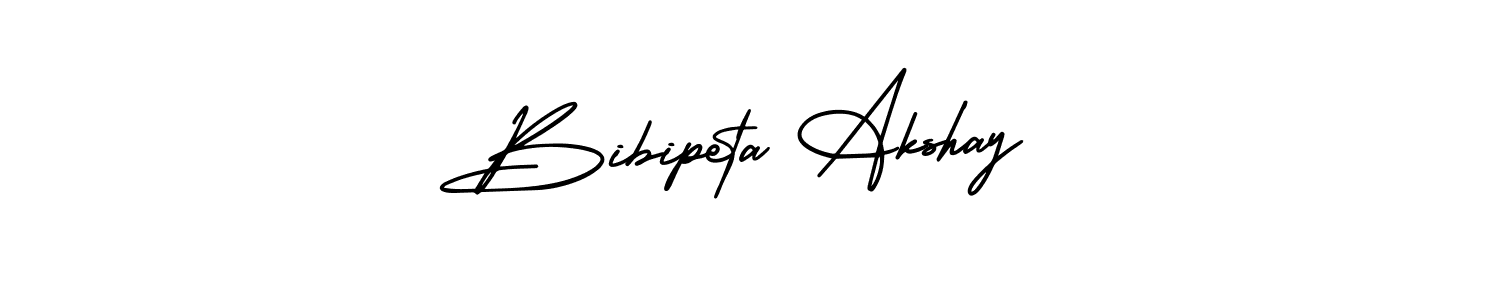 Also we have Bibipeta Akshay name is the best signature style. Create professional handwritten signature collection using AmerikaSignatureDemo-Regular autograph style. Bibipeta Akshay signature style 3 images and pictures png