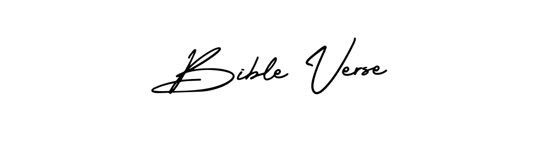 Bible Verse stylish signature style. Best Handwritten Sign (AmerikaSignatureDemo-Regular) for my name. Handwritten Signature Collection Ideas for my name Bible Verse. Bible Verse signature style 3 images and pictures png