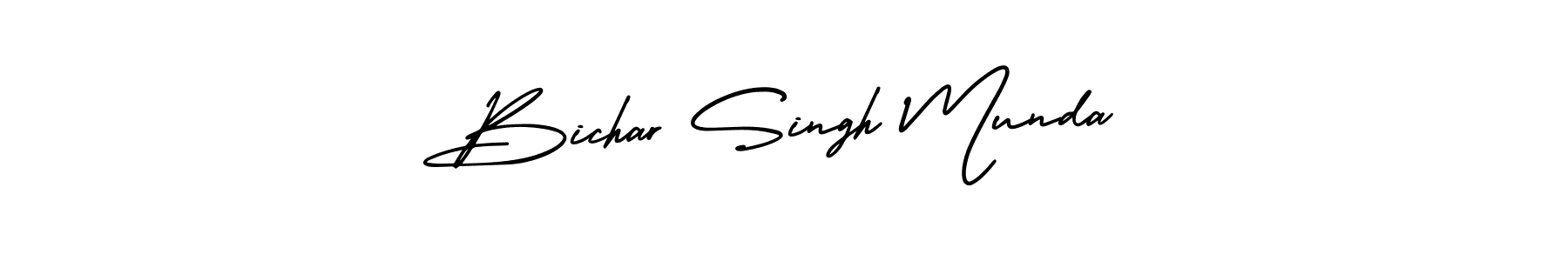 Best and Professional Signature Style for Bichar Singh Munda. AmerikaSignatureDemo-Regular Best Signature Style Collection. Bichar Singh Munda signature style 3 images and pictures png