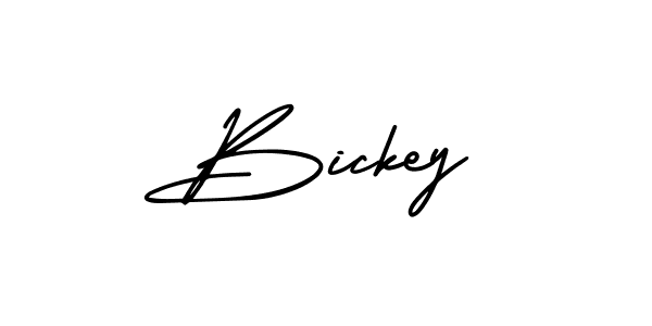 This is the best signature style for the Bickey name. Also you like these signature font (AmerikaSignatureDemo-Regular). Mix name signature. Bickey signature style 3 images and pictures png