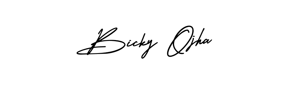 You can use this online signature creator to create a handwritten signature for the name Bicky Ojha. This is the best online autograph maker. Bicky Ojha signature style 3 images and pictures png