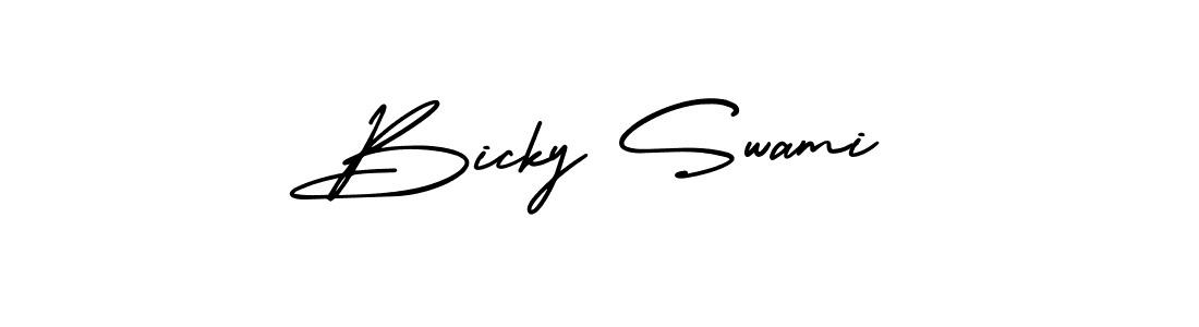 Best and Professional Signature Style for Bicky Swami. AmerikaSignatureDemo-Regular Best Signature Style Collection. Bicky Swami signature style 3 images and pictures png