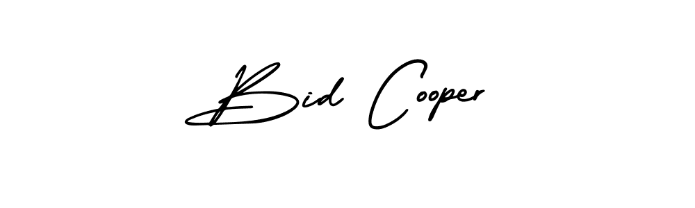 It looks lik you need a new signature style for name Bid Cooper. Design unique handwritten (AmerikaSignatureDemo-Regular) signature with our free signature maker in just a few clicks. Bid Cooper signature style 3 images and pictures png