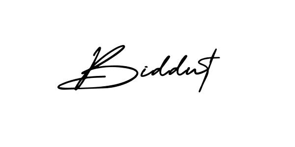 Also we have Biddut name is the best signature style. Create professional handwritten signature collection using AmerikaSignatureDemo-Regular autograph style. Biddut signature style 3 images and pictures png