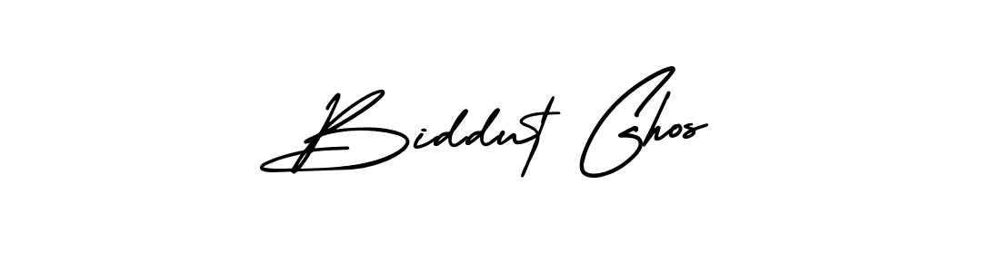 Create a beautiful signature design for name Biddut Ghos. With this signature (AmerikaSignatureDemo-Regular) fonts, you can make a handwritten signature for free. Biddut Ghos signature style 3 images and pictures png