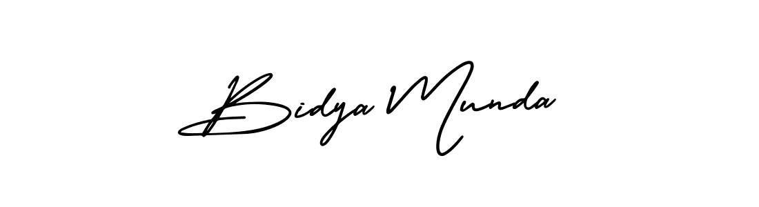 Make a beautiful signature design for name Bidya Munda. Use this online signature maker to create a handwritten signature for free. Bidya Munda signature style 3 images and pictures png