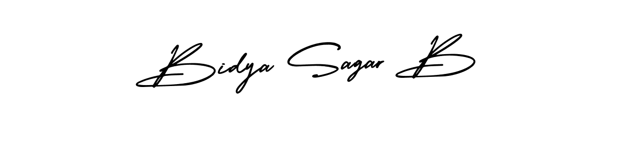 Make a beautiful signature design for name Bidya Sagar B. Use this online signature maker to create a handwritten signature for free. Bidya Sagar B signature style 3 images and pictures png