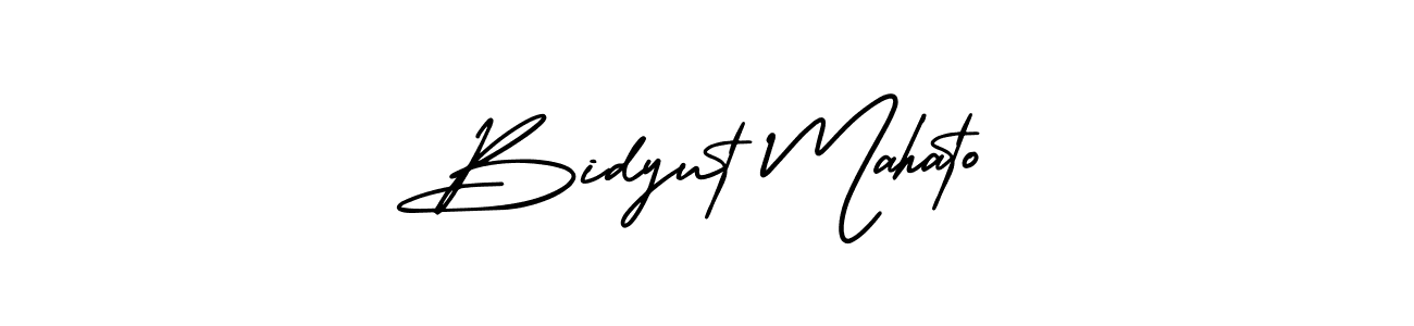 Also we have Bidyut Mahato name is the best signature style. Create professional handwritten signature collection using AmerikaSignatureDemo-Regular autograph style. Bidyut Mahato signature style 3 images and pictures png