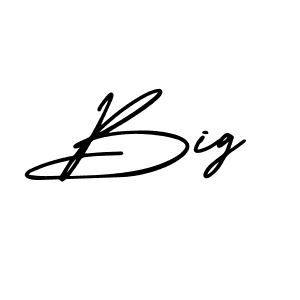 Similarly AmerikaSignatureDemo-Regular is the best handwritten signature design. Signature creator online .You can use it as an online autograph creator for name Big. Big signature style 3 images and pictures png