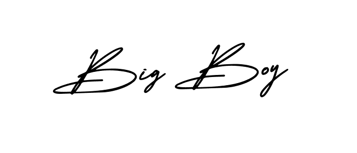 How to Draw Big Boy signature style? AmerikaSignatureDemo-Regular is a latest design signature styles for name Big Boy. Big Boy signature style 3 images and pictures png