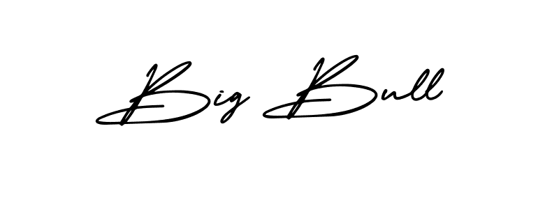 You should practise on your own different ways (AmerikaSignatureDemo-Regular) to write your name (Big Bull) in signature. don't let someone else do it for you. Big Bull signature style 3 images and pictures png