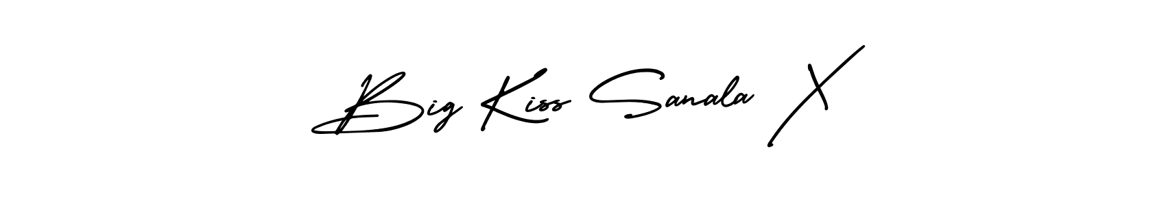 Make a short Big Kiss Sanala X signature style. Manage your documents anywhere anytime using AmerikaSignatureDemo-Regular. Create and add eSignatures, submit forms, share and send files easily. Big Kiss Sanala X signature style 3 images and pictures png