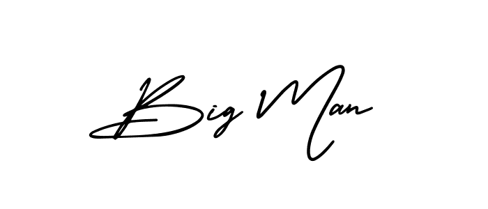 Also You can easily find your signature by using the search form. We will create Big Man name handwritten signature images for you free of cost using AmerikaSignatureDemo-Regular sign style. Big Man signature style 3 images and pictures png