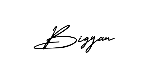 Best and Professional Signature Style for Bigyan. AmerikaSignatureDemo-Regular Best Signature Style Collection. Bigyan signature style 3 images and pictures png