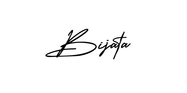 Best and Professional Signature Style for Bijata. AmerikaSignatureDemo-Regular Best Signature Style Collection. Bijata signature style 3 images and pictures png