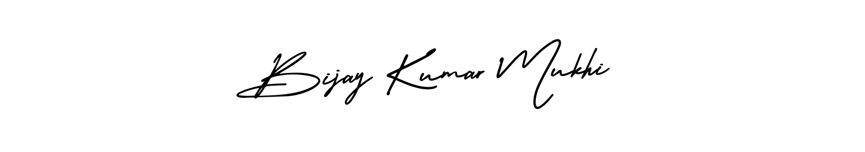 Design your own signature with our free online signature maker. With this signature software, you can create a handwritten (AmerikaSignatureDemo-Regular) signature for name Bijay Kumar Mukhi. Bijay Kumar Mukhi signature style 3 images and pictures png