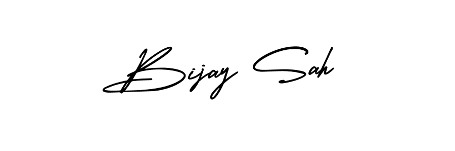 Create a beautiful signature design for name Bijay Sah. With this signature (AmerikaSignatureDemo-Regular) fonts, you can make a handwritten signature for free. Bijay Sah signature style 3 images and pictures png