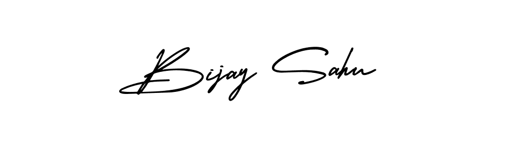 Design your own signature with our free online signature maker. With this signature software, you can create a handwritten (AmerikaSignatureDemo-Regular) signature for name Bijay Sahu. Bijay Sahu signature style 3 images and pictures png