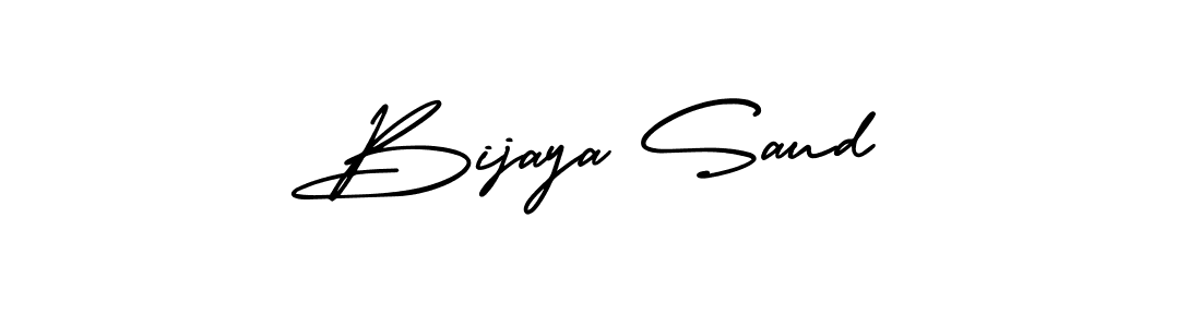 Make a short Bijaya Saud signature style. Manage your documents anywhere anytime using AmerikaSignatureDemo-Regular. Create and add eSignatures, submit forms, share and send files easily. Bijaya Saud signature style 3 images and pictures png