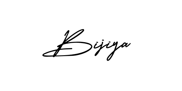 How to Draw Bijiya signature style? AmerikaSignatureDemo-Regular is a latest design signature styles for name Bijiya. Bijiya signature style 3 images and pictures png