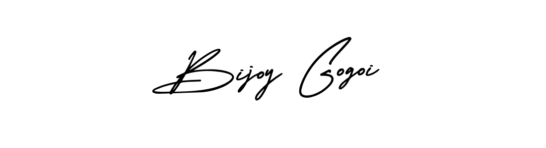 Also You can easily find your signature by using the search form. We will create Bijoy Gogoi name handwritten signature images for you free of cost using AmerikaSignatureDemo-Regular sign style. Bijoy Gogoi signature style 3 images and pictures png