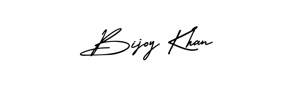 It looks lik you need a new signature style for name Bijoy Khan. Design unique handwritten (AmerikaSignatureDemo-Regular) signature with our free signature maker in just a few clicks. Bijoy Khan signature style 3 images and pictures png