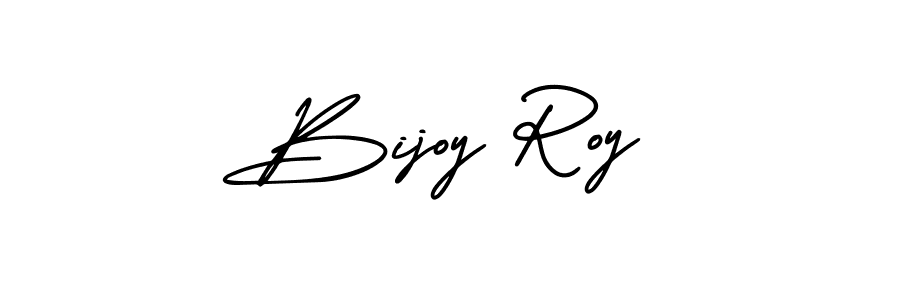 Make a beautiful signature design for name Bijoy Roy. With this signature (AmerikaSignatureDemo-Regular) style, you can create a handwritten signature for free. Bijoy Roy signature style 3 images and pictures png