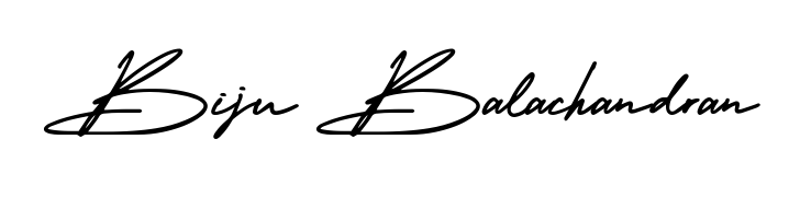 How to make Biju Balachandran signature? AmerikaSignatureDemo-Regular is a professional autograph style. Create handwritten signature for Biju Balachandran name. Biju Balachandran signature style 3 images and pictures png