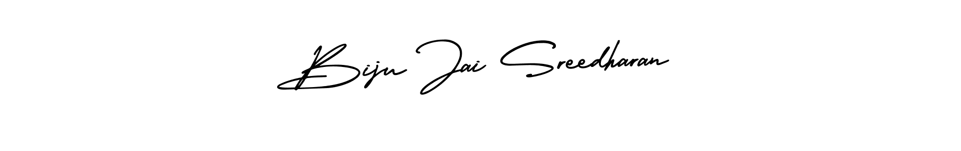 Make a beautiful signature design for name Biju Jai Sreedharan. With this signature (AmerikaSignatureDemo-Regular) style, you can create a handwritten signature for free. Biju Jai Sreedharan signature style 3 images and pictures png