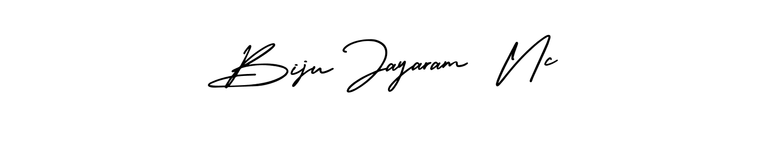 You can use this online signature creator to create a handwritten signature for the name Biju Jayaram  Nc. This is the best online autograph maker. Biju Jayaram  Nc signature style 3 images and pictures png