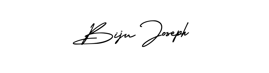 Make a beautiful signature design for name Biju Joseph. With this signature (AmerikaSignatureDemo-Regular) style, you can create a handwritten signature for free. Biju Joseph signature style 3 images and pictures png