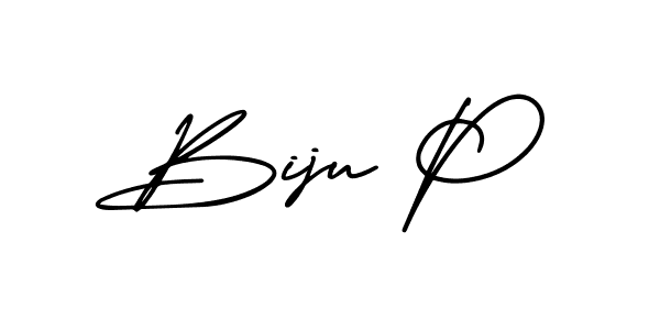 if you are searching for the best signature style for your name Biju P. so please give up your signature search. here we have designed multiple signature styles  using AmerikaSignatureDemo-Regular. Biju P signature style 3 images and pictures png