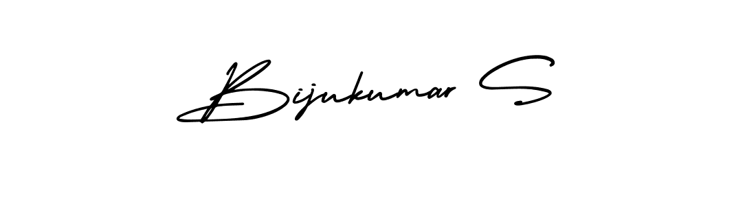 How to make Bijukumar S signature? AmerikaSignatureDemo-Regular is a professional autograph style. Create handwritten signature for Bijukumar S name. Bijukumar S signature style 3 images and pictures png