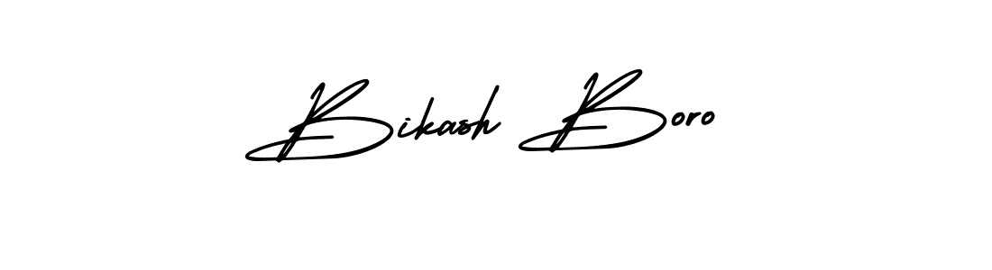 Best and Professional Signature Style for Bikash Boro. AmerikaSignatureDemo-Regular Best Signature Style Collection. Bikash Boro signature style 3 images and pictures png