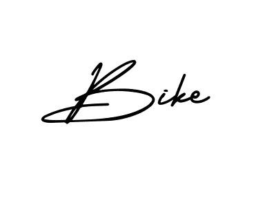 How to Draw Bike signature style? AmerikaSignatureDemo-Regular is a latest design signature styles for name Bike. Bike signature style 3 images and pictures png