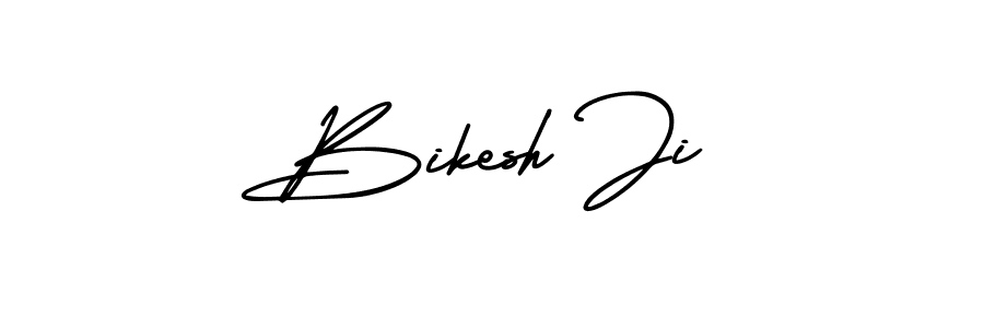 It looks lik you need a new signature style for name Bikesh Ji. Design unique handwritten (AmerikaSignatureDemo-Regular) signature with our free signature maker in just a few clicks. Bikesh Ji signature style 3 images and pictures png