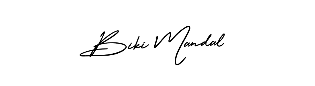 Make a short Biki Mandal signature style. Manage your documents anywhere anytime using AmerikaSignatureDemo-Regular. Create and add eSignatures, submit forms, share and send files easily. Biki Mandal signature style 3 images and pictures png