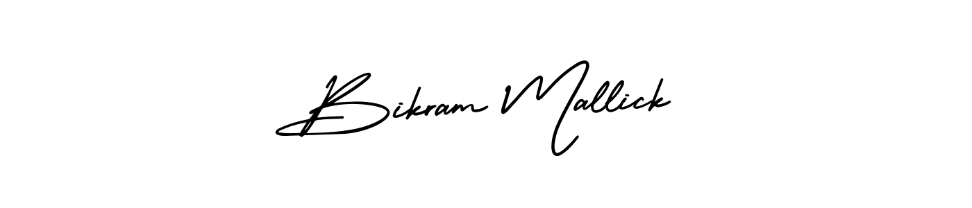 Also You can easily find your signature by using the search form. We will create Bikram Mallick name handwritten signature images for you free of cost using AmerikaSignatureDemo-Regular sign style. Bikram Mallick signature style 3 images and pictures png